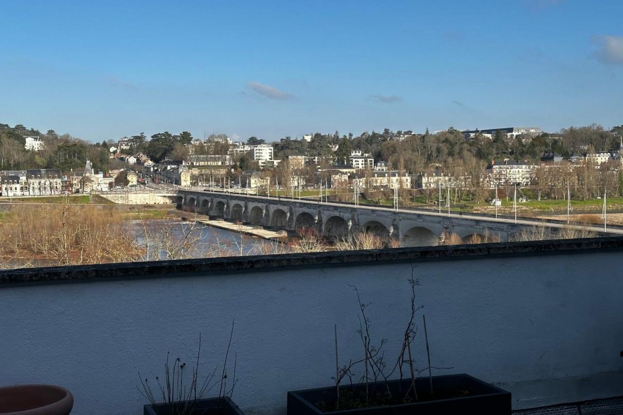 Beautiful Apartment With Terrace - Loire View Tours Buitenkant foto