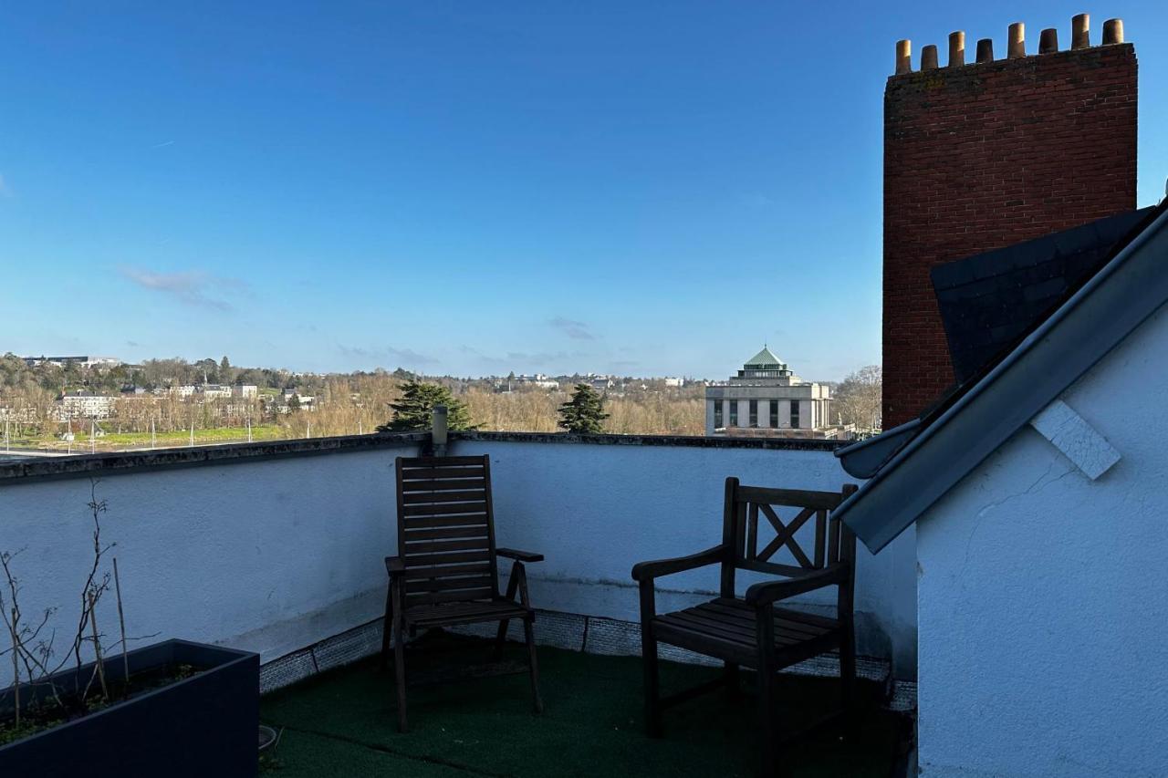 Beautiful Apartment With Terrace - Loire View Tours Buitenkant foto