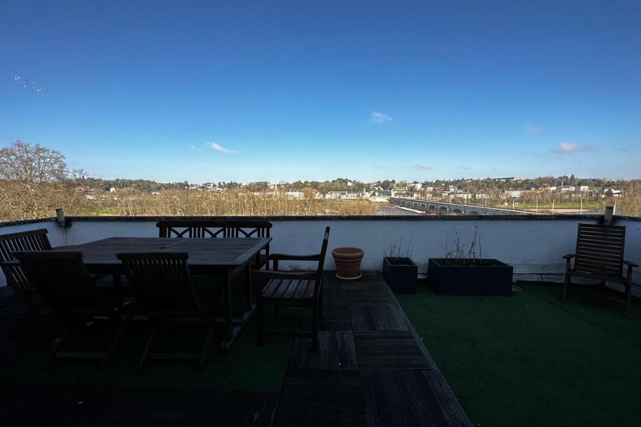 Beautiful Apartment With Terrace - Loire View Tours Buitenkant foto