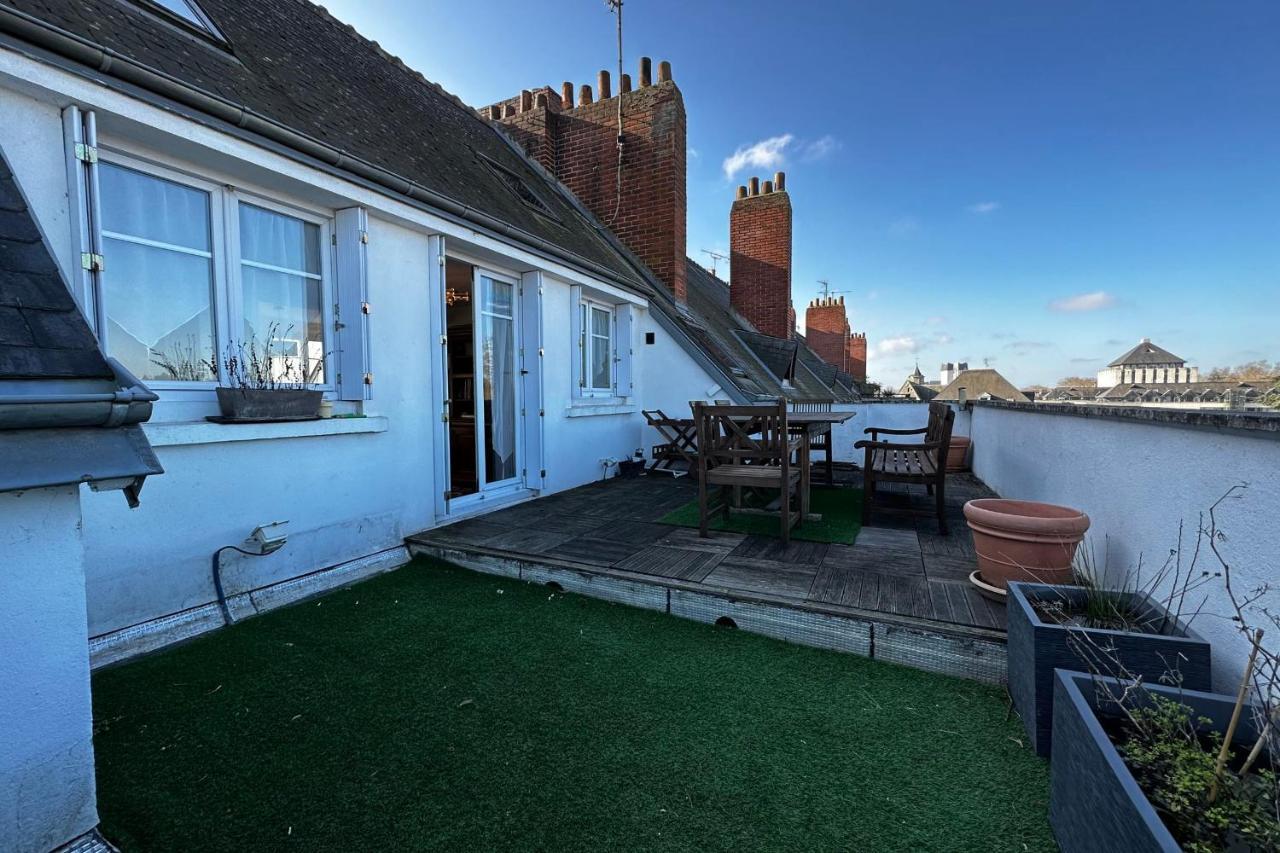 Beautiful Apartment With Terrace - Loire View Tours Buitenkant foto